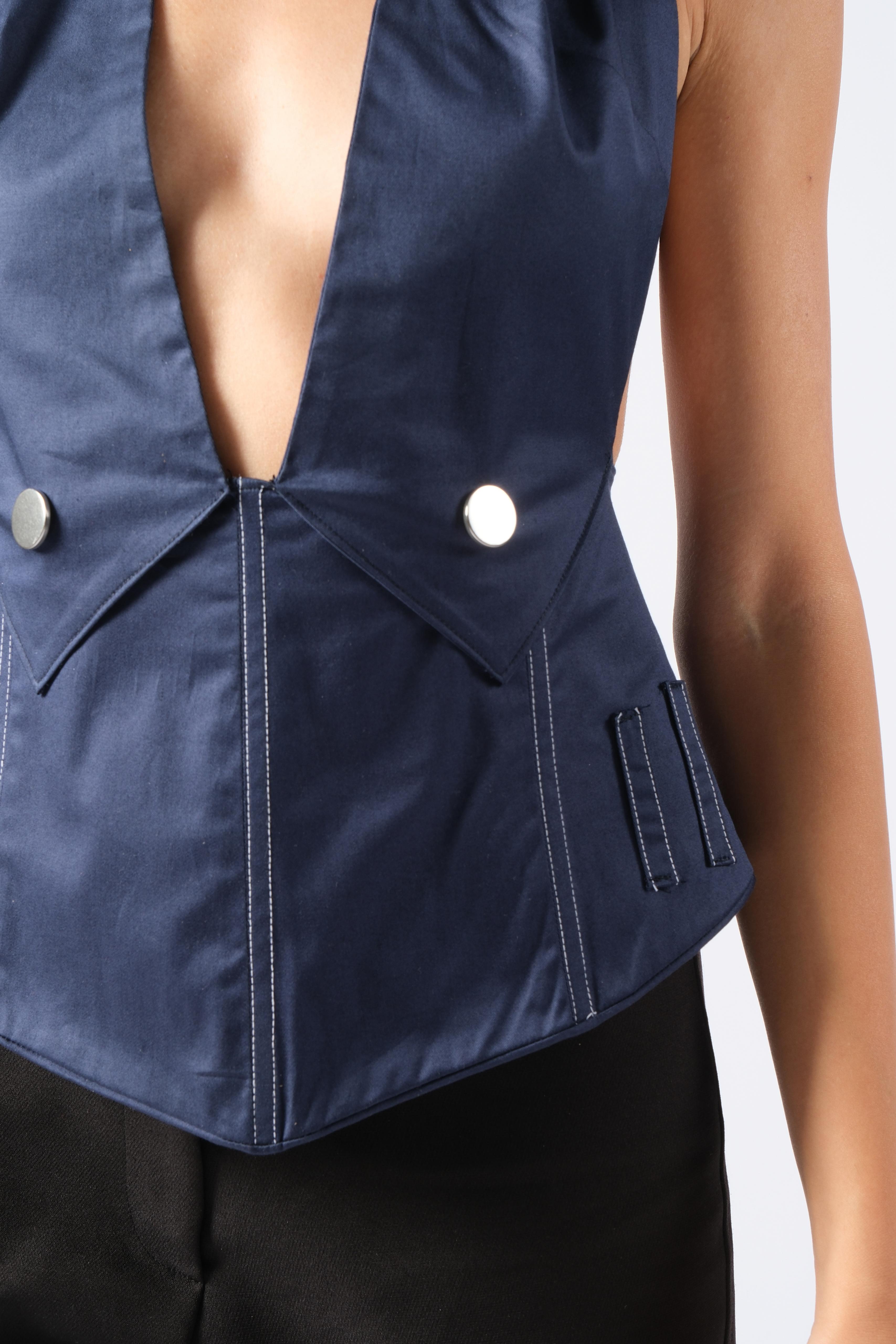 Boyundan Bağlamalı Kravat Korse